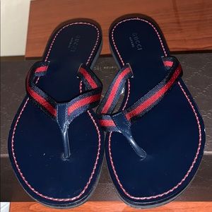 Gucci flip flops